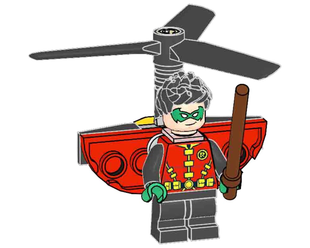 Фігурка Robin Paper Bag Super Heroes sh0822