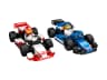 Автомобілі для перегонів F1® команд Williams Racing та Haas F1® — мініатюра 1 з 5