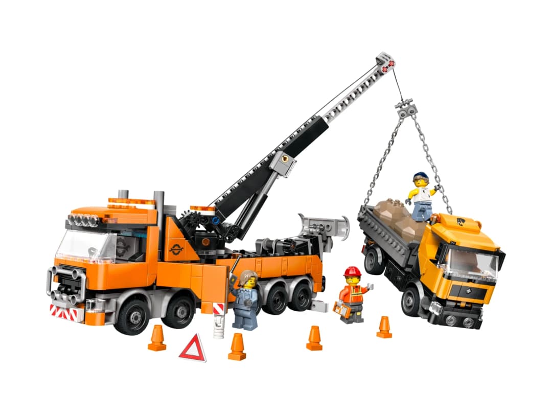 Надпотужний евакуатор із краном — зображення 1 з 10