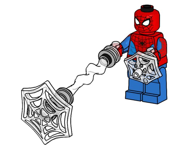 Marvel SpiderMan Spider-Man/мініфігурка Лего Марвел Людина-павук , полібег