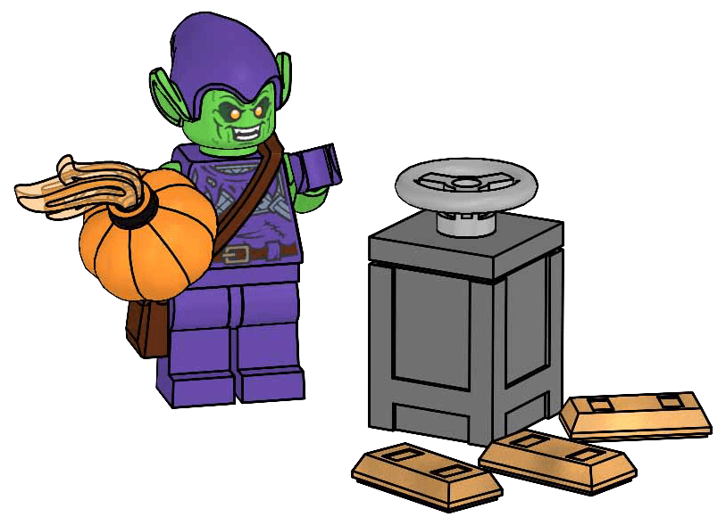 Mavrel Green Goblin- лего марвел зелений гобілн