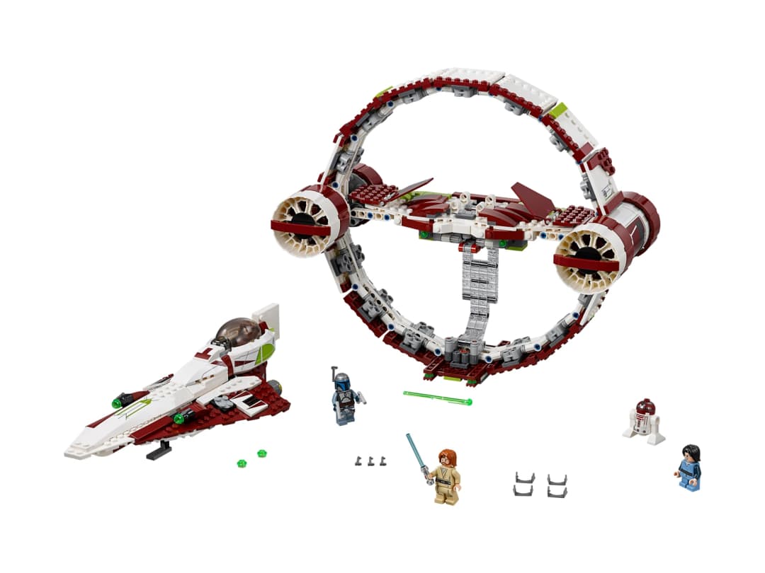Jedi Starfighter™ With Hyperdrive (Зоряний винищувач джедая з гіперприскорювачем) — зображення 1 з 8