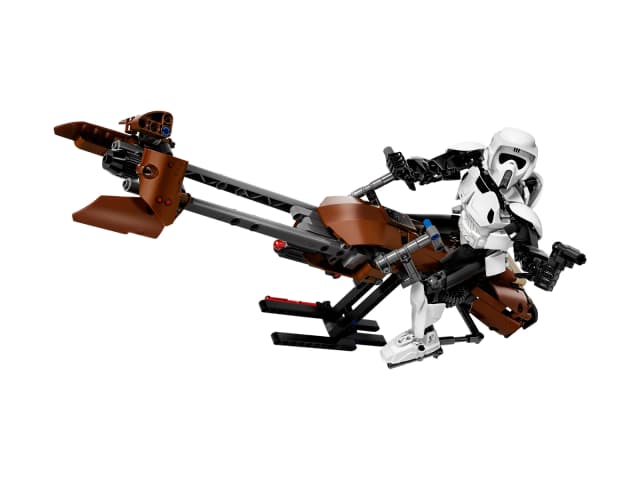 Scout Trooper™ & Speeder Bike™ (Штурмовик-розвідник і швидкісний мотоцикл)