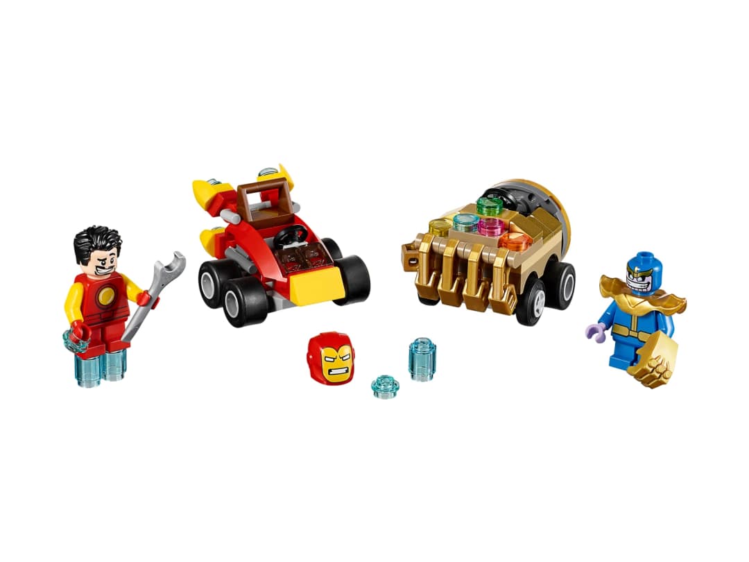Серія Mighty Micros:  Залізна Людина проти  Таноса — зображення 1 з 8