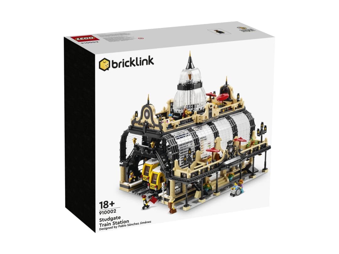 BrickLink Железнодорожный вокзал (4062 Детали) — зображення 1 з 2