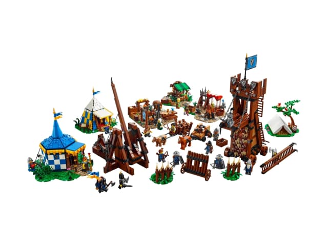 Прем'єра: Новий Набір Лего - Бойовий табір [LEGO BrickLink Siege Encampment]