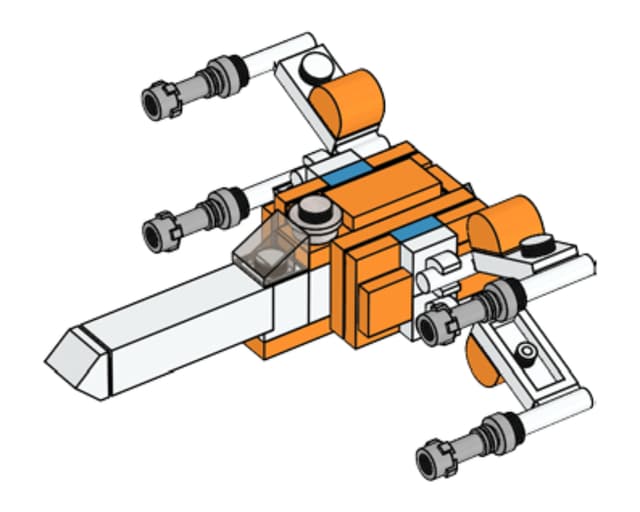 Resistance X-Wing — полібег із зорельотом Опору
