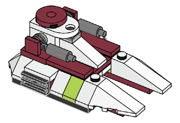 Republic Fighter Tank/мініфігурка Лего Зоряні війни , полібег