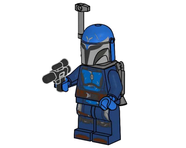 Фігурка Mandalorian Nite Owl Paper Bag Star Wars sw1344