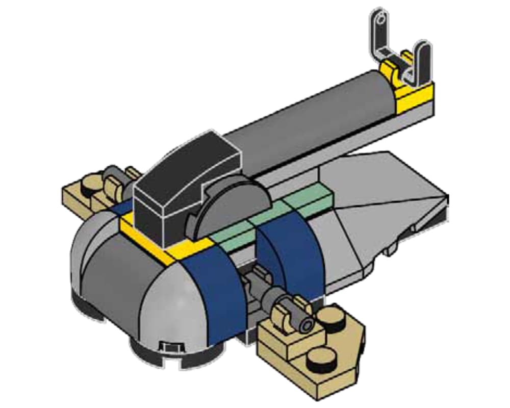 Jango Fett's Starship, полібег