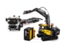 Вантажівка Volvo FMX і  Електричний екскаватор EC230 — мініатюра 7 з 11
