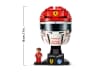 Шолом Шарля Леклера з команди Scuderia Ferrari HP — мініатюра 4 з 9