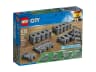 Дитячий конструктор LEGO City Рейки 20 шт. деталей — мініатюра 2 з 5