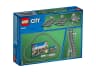 Дитячий конструктор LEGO City Рейки 20 шт. деталей — мініатюра 5 з 5