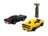 Автомобілі 2018 Dodge Challenger SRT Demon та 1970 Dodge Charger R/T — мініатюра 4 з 5
