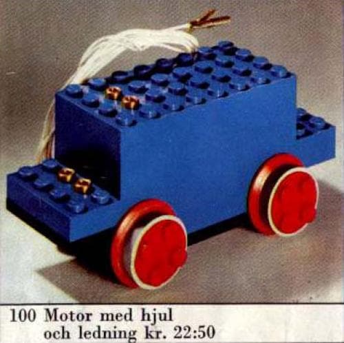 Motor with Wheels (Small Version)