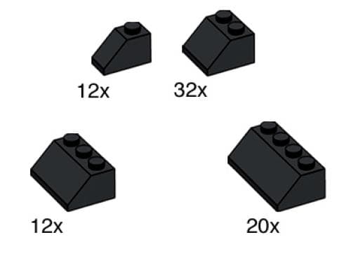 Black Roof Tiles