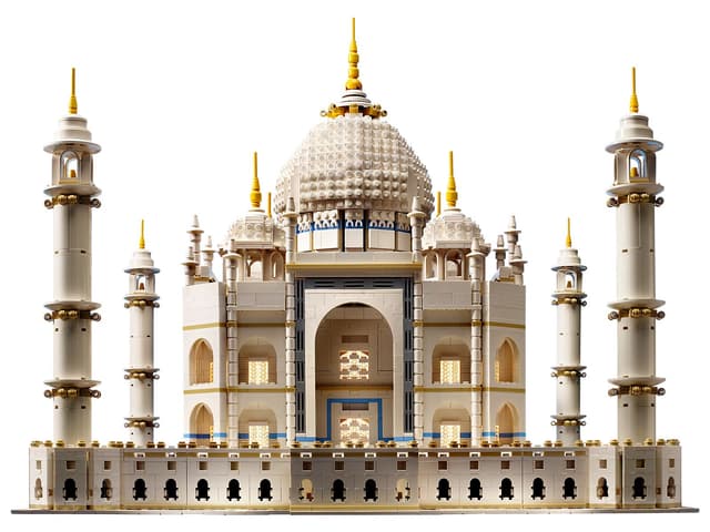 Build the breathtaking Taj Mahal!