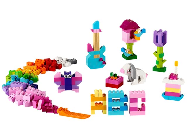 Доповнення до кубиків LEGO® для творчого конструювання – яскраві кольори