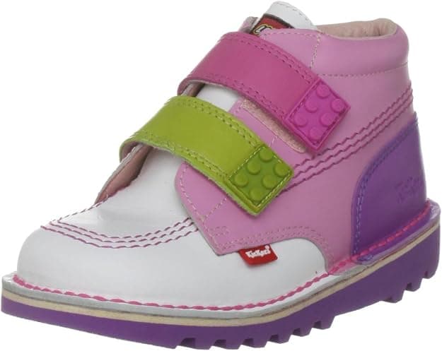 Kickers Kids Strap LEGO Classic Boot - White