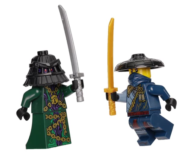 Rogue vs. Zarkt Metal Box Ninjago njo0995 njo0948