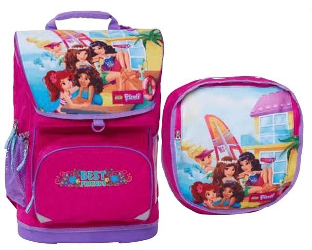 Friends Best Friends Large Backpack with Gym Bag