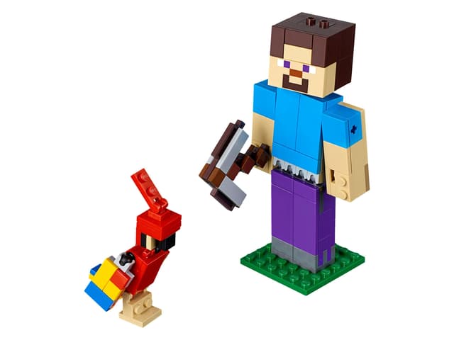Стів із папугою серії Minecraft™