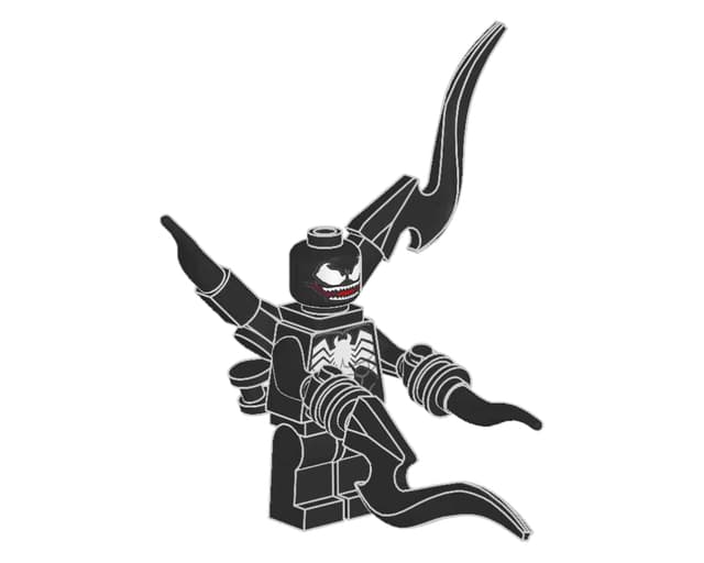 Фігурка Lego Super Heroes Marvel Venom foil pack 1шт