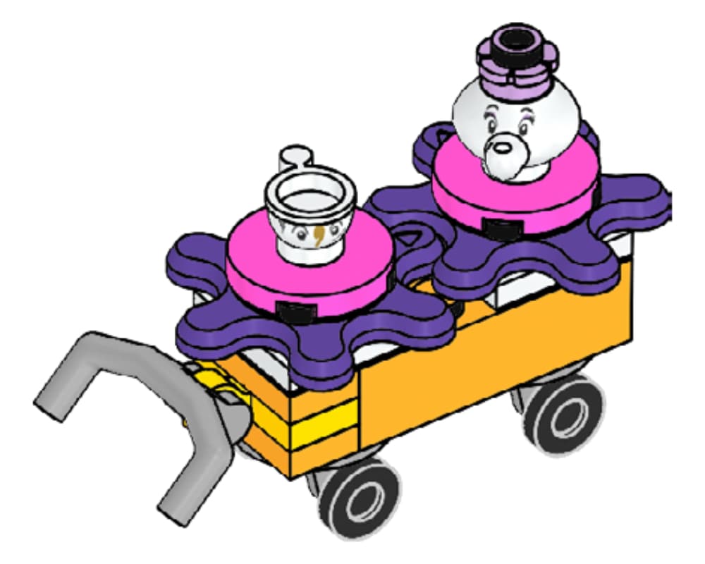 Mrs Potts and Chip
