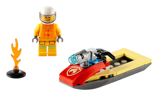 Водний скутер пожежної бригади