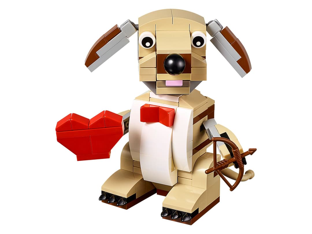 Valentines Cupid Dog