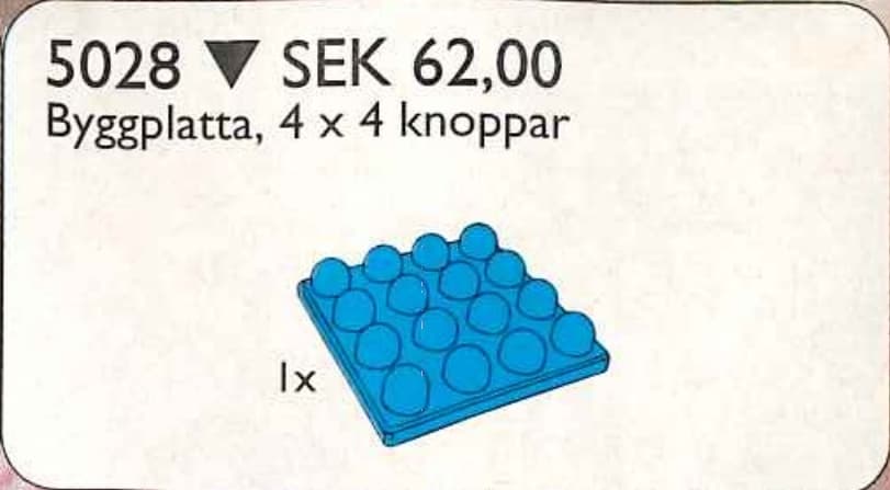 Plate 4 x 4