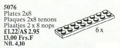 Plates 2 x 8