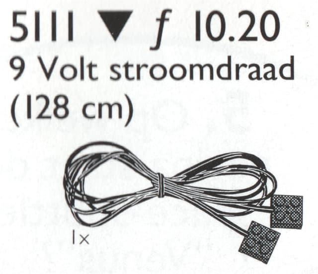 9V Motor Wire, 128cm