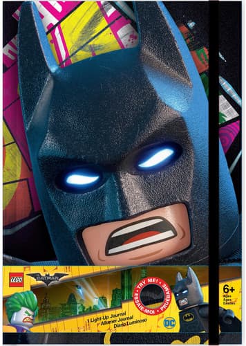 The Batman Movie Light Up Journal