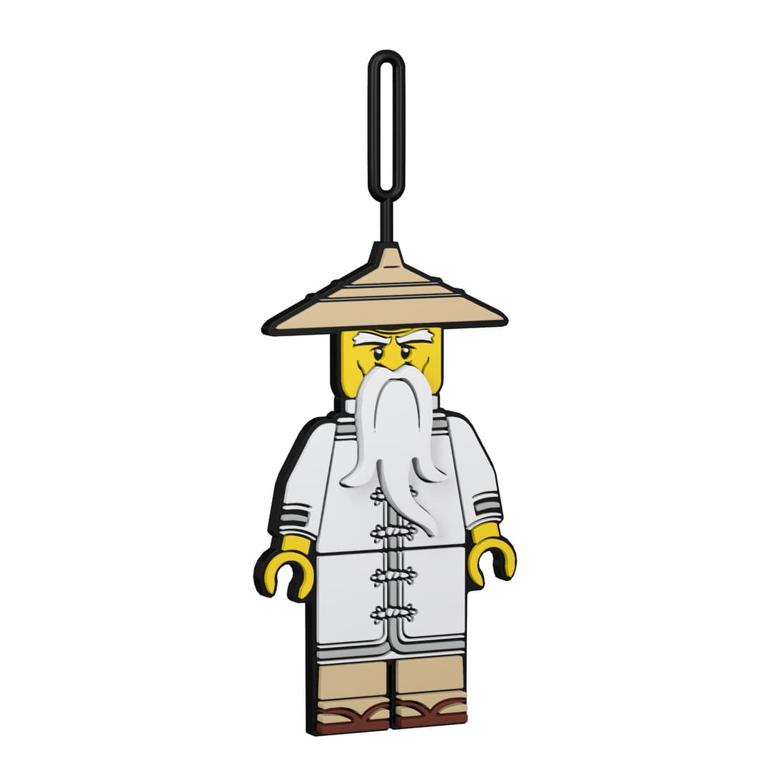Sensei Wu Luggage Tag