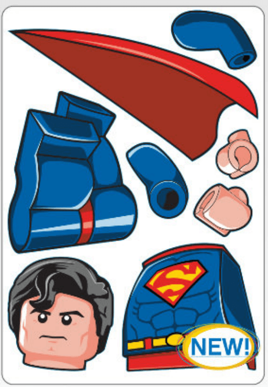 Superman Staticker