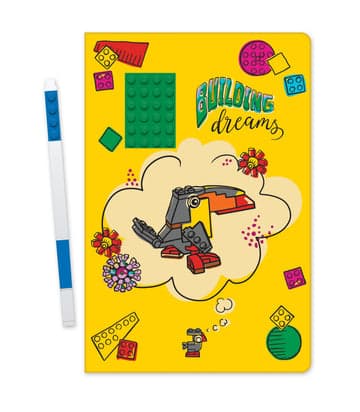 Notebook with 1 Pen: Building Dreams