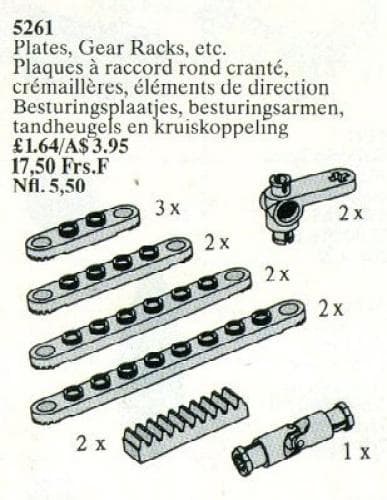 Plates, Gear Racks, etc.