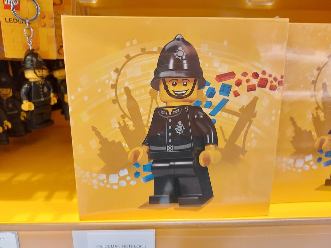 UK Policeman Notebook with Pen