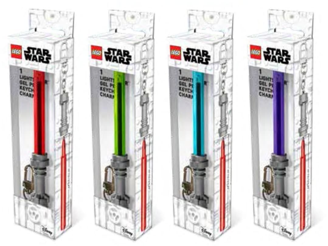 Lightsaber Gel Pen with Clip (All Colors)