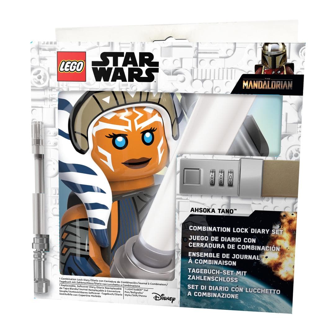 Ahsoka Tano Combination Lock Diary Set