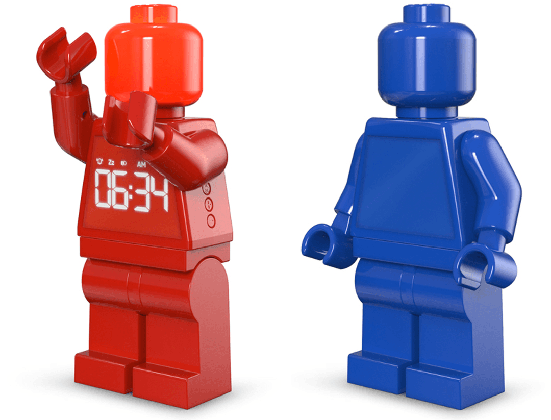 Minifigure Alarm Clock (All Colors)