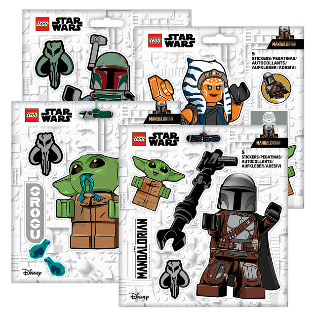 Star Wars The Mandalorian Stickers