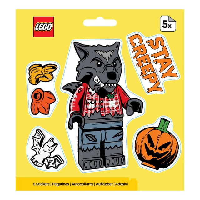 Halloween Werewolf Stickers