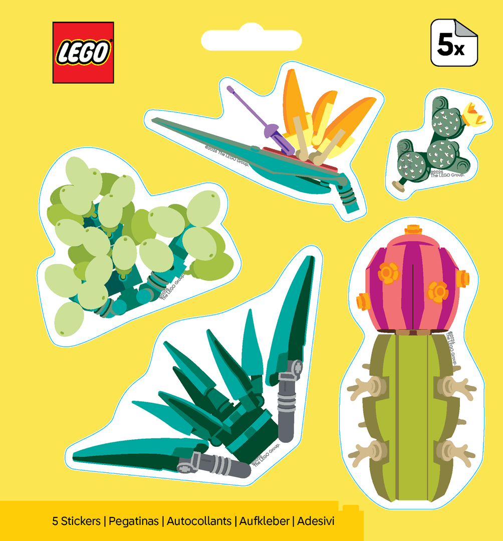 Botanicals Cacti Stickers