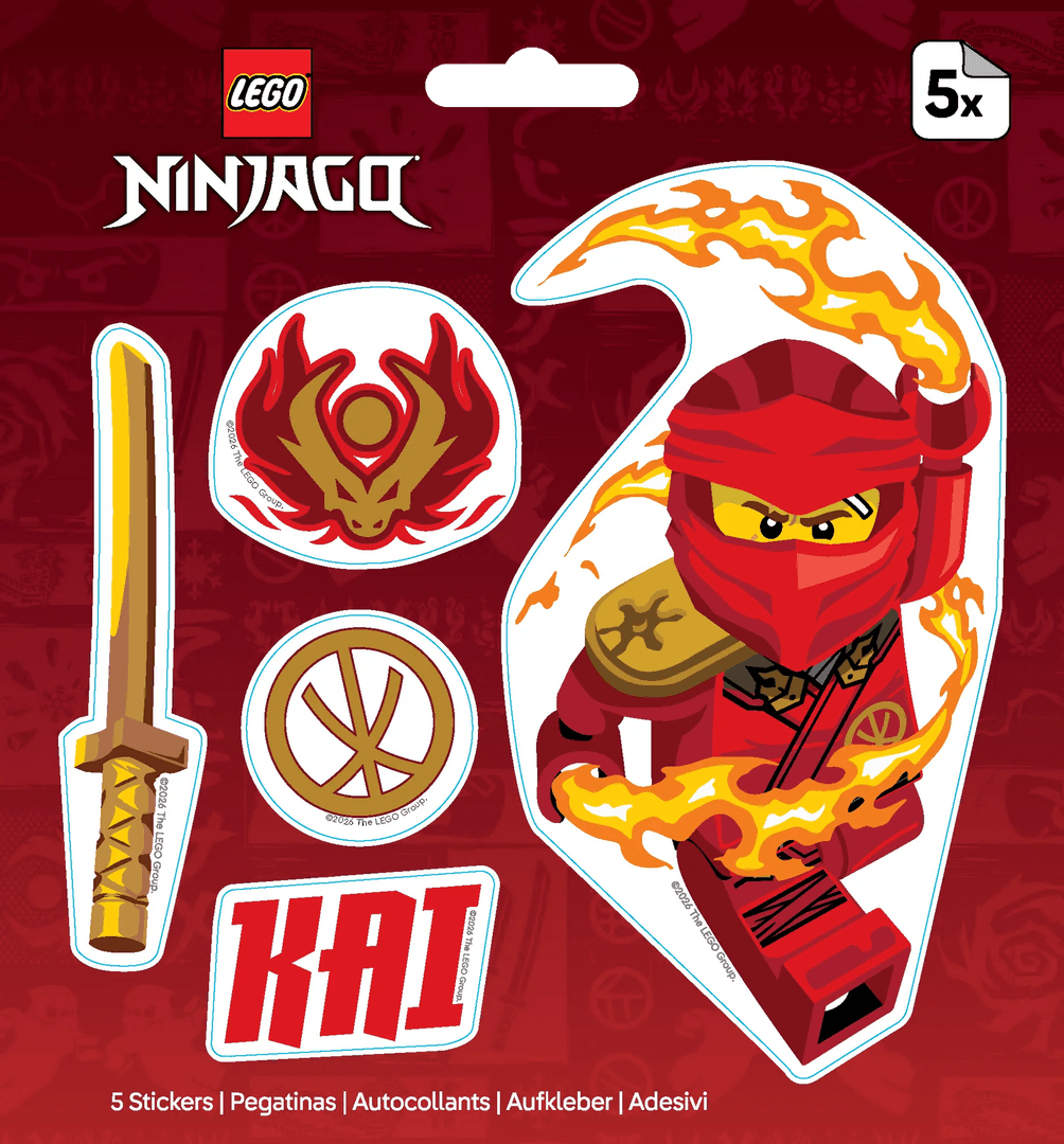 Ninjago Kai Stickers