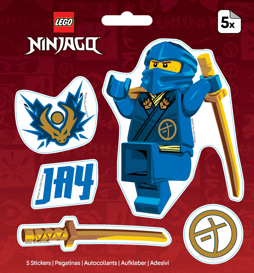 Ninjago Jay Stickers
