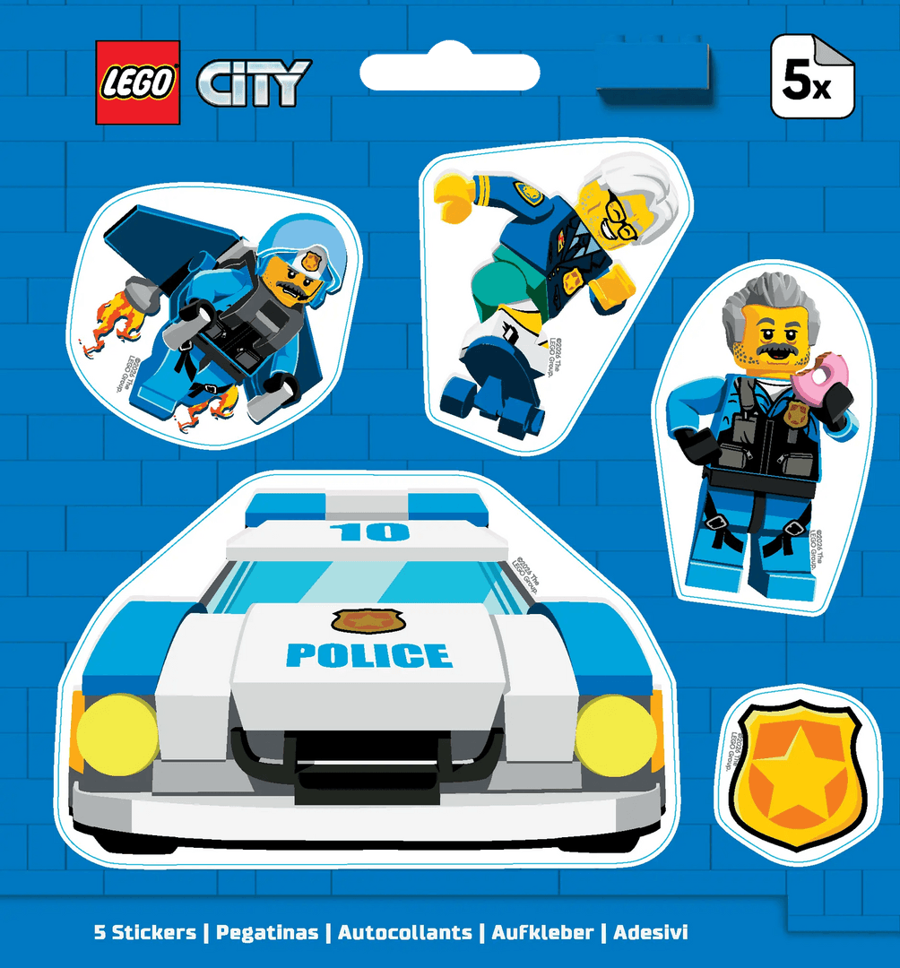 City Police Stickers