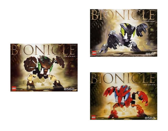 Bohrok Co-Pack (contains 8560 8561 8563)